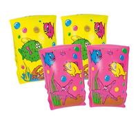 TrAdE shop Traesio - Coppia Braccioli Mare Piscina Bracciolo Nuoto Per Bambini 25 X 15 Cm Vari Colori