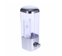 TrAdE Shop Traesio Dispenser EROGATORE per Sapone Liquido 500 ML Muro DOSATORE A Parete Bagno