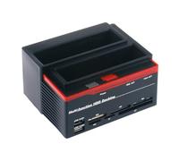 TrAdE shop Traesio Docking Station Triplo Triple 3 Hard Disk 3, 5 2, 5 Doppio Sata 1 Ide Hd Box