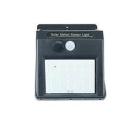 TrAdE Shop Traesio FARETTO Faro 20 LED con Pannello Solare SENSORE di Movimento E CREPUSCOLARE
