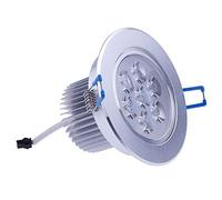 TrAdE Shop Traesio - Faro FARETTO A LED 7W da Incasso A Molla con Alette Calda Fredda Driver Incluso - 63 - tonalità della Luce Bianco Fredd