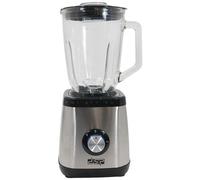 TrAdE shop Traesio® - Frullatore 2 Velocita'+pulse 350 W Acciaio Con Caraffa In Vetro Frullati Frutta - SPEDIZIONE GRATUITA