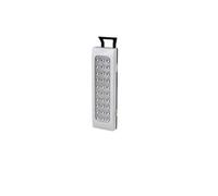 TrAdE shop Traesio Lampada di Emergenza DP 30 LED Bianco Ricaricabile Portatile Torcia 3W 1600MAH