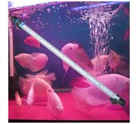 TrAdE shop Traesio - Lampada Immersione Led Per Acquario Tubo Led T4 Dee Luce Pesci Rgb - 50cm