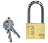 TrAdE shop Traesio - Lucchetto Ottone Ad Arco Lungo Corbin Mm 25 / 30 / 40 / 50 - 30mm