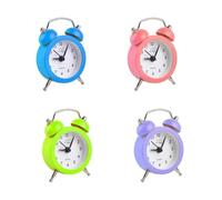 TrAdE Shop Traesio Mini Sveglia ANALOGICO da Tavolo Piccola Orologio Allarme SONORO