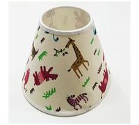 TrAdE shop Traesio - Paralume Conico Cilindro Moderno Per Lampada E Applique Animali Misura 12