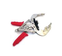 Trade Shop Traesio Pinza Comprimi Stringi Fasce Elastiche per Segmenti Pistoni Cilindri, 90-120 mm