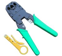 TrAdE Shop Traesio Pinza Crimpatrice WJ-315 per Cavo LAN Ethernet Connettori RJ45 RJ11