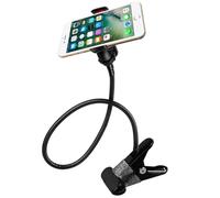 TrAdE shop Traesio- Porta Cellulare Universale Flessibile Letto da Tavolo per Auto Sedia Supporto