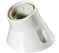 TrAdE Shop Traesio PORTALAMPADA PORTALAMPADE E27 da Parete Supporto A Muro Porta Lampada Inclinato