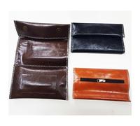 TrAdE shop Traesio - Portatabacco Astuccio Tabacco Pouch Cartine Filtri Eco Pelle Custodia Borsello