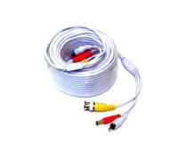 TrAdE shop Traesio PROLUNGA 50 Metri Cavo per Telecamera Video SORVEGLIANZA BNC Alimentazione RCA