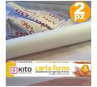 TrAdE shop Traesio - Rotolo Bobina Carta Forno 41gr / mq Per Alimenti 6 Mt 280 Per Dolci Biscotti