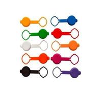 TrAdE Shop Traesio Set 40 Tappi Tappo con Collarino per Alimenti Bottiglie Vino Acqua in PLASTICA
