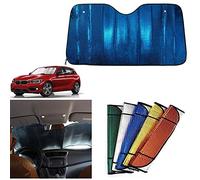 TrAdE Shop Traesio Set da 2 Tendine Parasole per Parabrezza Auto Camper Protezione Cruscotto 150 x 80 cm