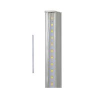 TrAdE Shop Traesio - SOTTOPENSILE LED SMD Trasparente REGLETTE PLAFONIERA 30 60 90 CM 6500 3000 4000K - 31060 - Bianco Freddo, 90 cm