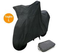 TrAdE shop Traesio - Telo Coprimoto Scooter 229x99x125cm Cover Copri Moto Grigio Anti Pioggia Neve