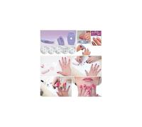 TrAdE shop Traesio- TIMBRO NAIL ART STAMPO KIT MACCHINA DECORA UNGHIE + DISCHI DISEGNO DECORA UNGHIE