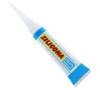 TrAdE Shop Traesio TUBETTO Mini Cartuccia Colla Silicone SIGILLANTE Trasparente Universale 30 ML