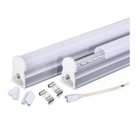 Trade Shop - Tubo T5 Neon Led 6 10 15 18 W Watt 30 60 90 120 Cm Luce Fredda Naturale Calda - Opaca Fredda 90 Cm - 15 Watt