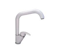 TrAdE shop www.tradeshopitalia.con - Miscelatore LAVELLO Canna Quadrato Bianco LAVANDINO LAVELLO Cucina Mono-Comando