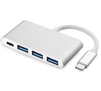 Tradebit - Adattatore USB-C HUB 3X USB 3.0 Power Delivery PD