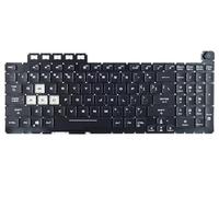 tradebit - Tastiera per Asus Tuf Gaming FX506 FX706 RGB LED QWERTY US