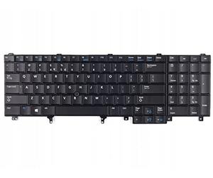 Tradebit - Tastiera per Dell E6520 E6530 E5520 LED illuminato QWERTY US