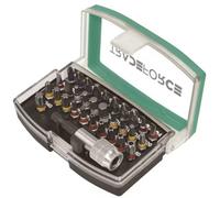 TRADEFORCE - SET 32PZ DI INSERTI CON ANELLO COLORATO CACCIAVITE DI PRECISIONE