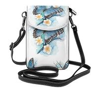 Tradegnow Atomic Stars Retro Pattern Piccolo Telefono Cellulare Borsella, Cellulare Crossbody Borsa con Protezione, Portafoglio Donna