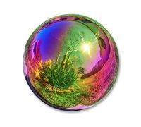 Trademark Innovations stainless steel Rainbow Gazing Mirror Ball, 25,4 cm arcobaleno