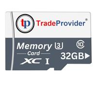 TradeProvider - Scheda di memoria TF da 32 GB, classe 10, V30, C10, UHS-I per smartphone Android, tablet, fotocamere, droni, console di registrazione video 4K espandibile