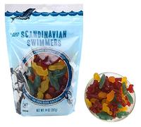 Trader Joe's Scandinavian Swimmers Gummy Candy Fish and Sea Life Shapes, 14 oz Gluten Free