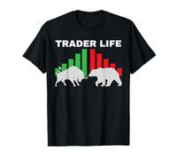 Trader Life Trader Stock Day Mercato di trading Forex Maglietta