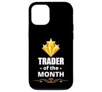 Trader of the month stock market investment humor Custodia per iPhone 12/12 Pro