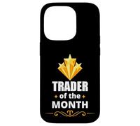Trader of the month stock market investment humor Custodia per iPhone 14 Pro