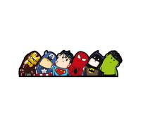 tradercat® Adesivo per Auto Avengers Supereroi, 20 cm x 5 cm, per Tutte Le superfici, finestre, specchietti Laterali, lunotto Posteriore, Cofano, Auto, con Istruzioni (Lingua Italiana Non Garantita)