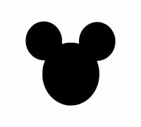 tradercat Adesivo per auto Disney Topolino Minnie Mouse - 15,8 cm x 14,8 cm - Adesivi per tutte le superfici - Finestra, Specchietto laterale, lunotto, cofano, cofano, veicolo - con istruzioni