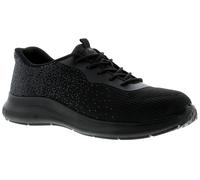 Tradesafe Scarpe Da Lavoro Uomo Trainers Mason Nere Taglia UK