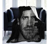 TradesForU Jake Gyllenhaal Coperta termica in pile super morbido e leggero, per tutte le stagioni, per letto, divano, soggiorno, aria condizionata, 101,6 x 127 cm