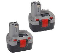 TradeShop 2 batterie premium da 14,4 V, 3000 mAh, sostituisce Bosch 2 607 335 558, 2 607 335 655, 2 607 335 677, 2 607 335 693, 2 607 335 699, 2 699, 2 699, 2 335. 712, 2 610 908 568 per PSR1440