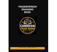 Tradesperson Snagging Book: 100 Professional Snagging Records for Inspections, Defects and Final Sign-Offs I like this because it immediately tells buyers exactly what the book contains.