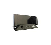 Tradetidy Porta guanti usa e getta in lattice/nitrile/ideale per furgoni, garage, officine, realizzato in acciaio (nero)