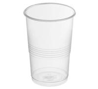 Tradineur - Confezione da 50 bicchieri riutilizzabili in plastica, modello Litrona, 100% riciclabili, extra resistenti, igienici, impilabili, 15 x 11,5 cm, 1000 ml