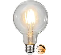 Trading a stella - lampada a led E27 G95 Clear - 4.7W - 2700K - Dimmable