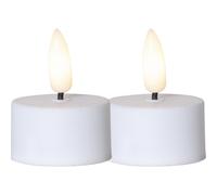 Trading a stella - Luci di calore a LED 2 -Pack Fiamma - 5 cm - Bianco