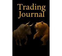 Trading Journal: A Lined Hardcover Notebook for Stock Traders, Options Traders, & Investors | Includes “Man in the Arena” Quote for Daily Motivation