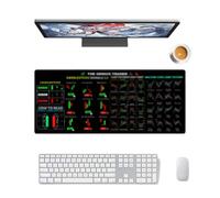 Trading Tappetino per mouse Chart Pattern Mousepad, Stock Market Mouse Pad, tappetino per mouse grande per la scrivania in ufficio o a casa