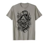 Tradionale Giapponese Irezumi Hannya Maschera con Serpente Maglietta